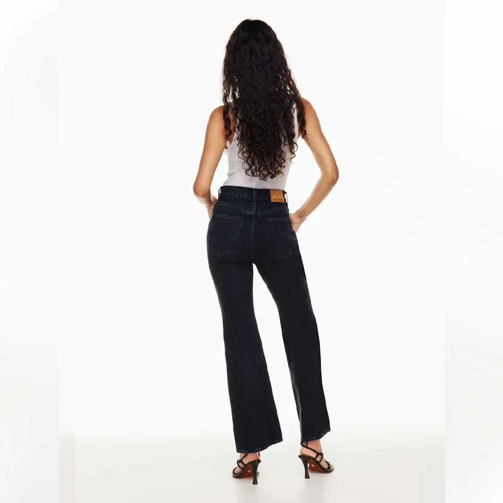 DENIM FORUM Marlene 60s High Rise Flare Jeans - Picture 5 of 9